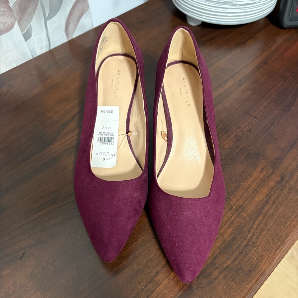 Ann Taylor Women's Plum Heels
